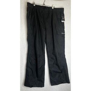 Arctix Men's Sentinel Fleece Lined Black Cargo Snow Pants sz‎ XXL Regular NWT!